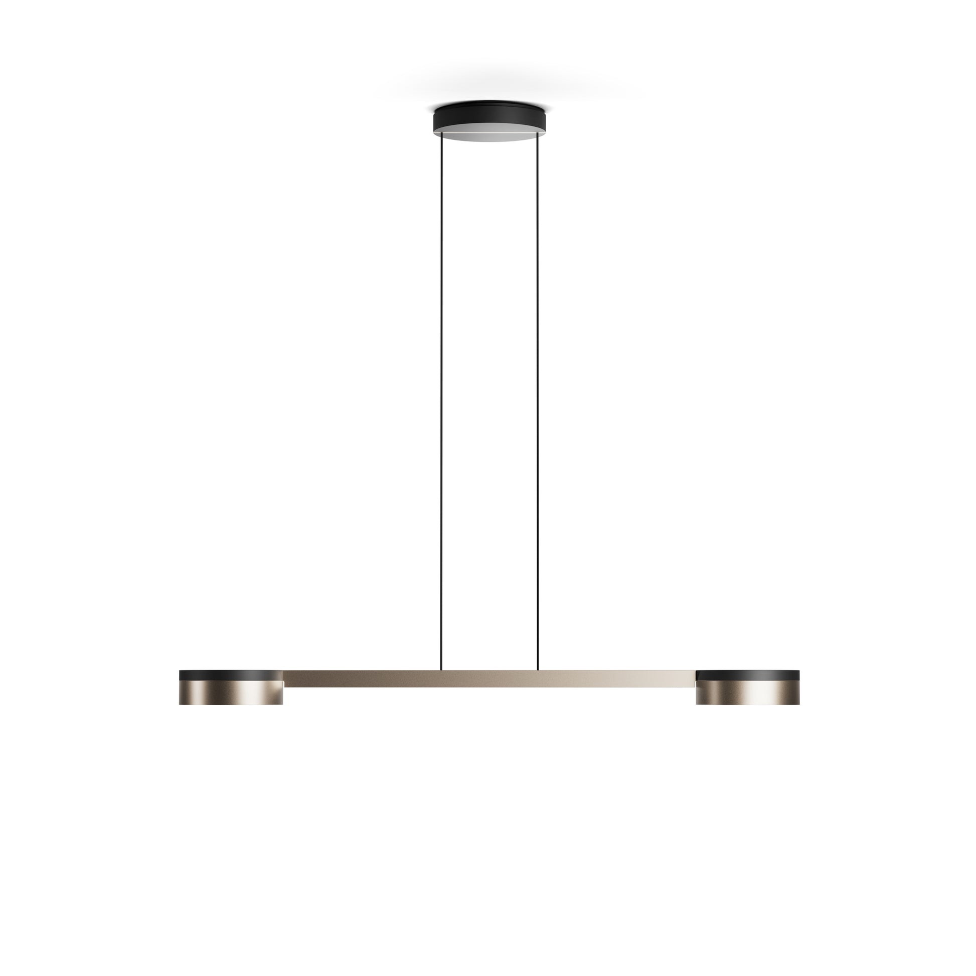 Blade S satin gold - luxilight - LightPoint design by Studio Porsche - lampe led design