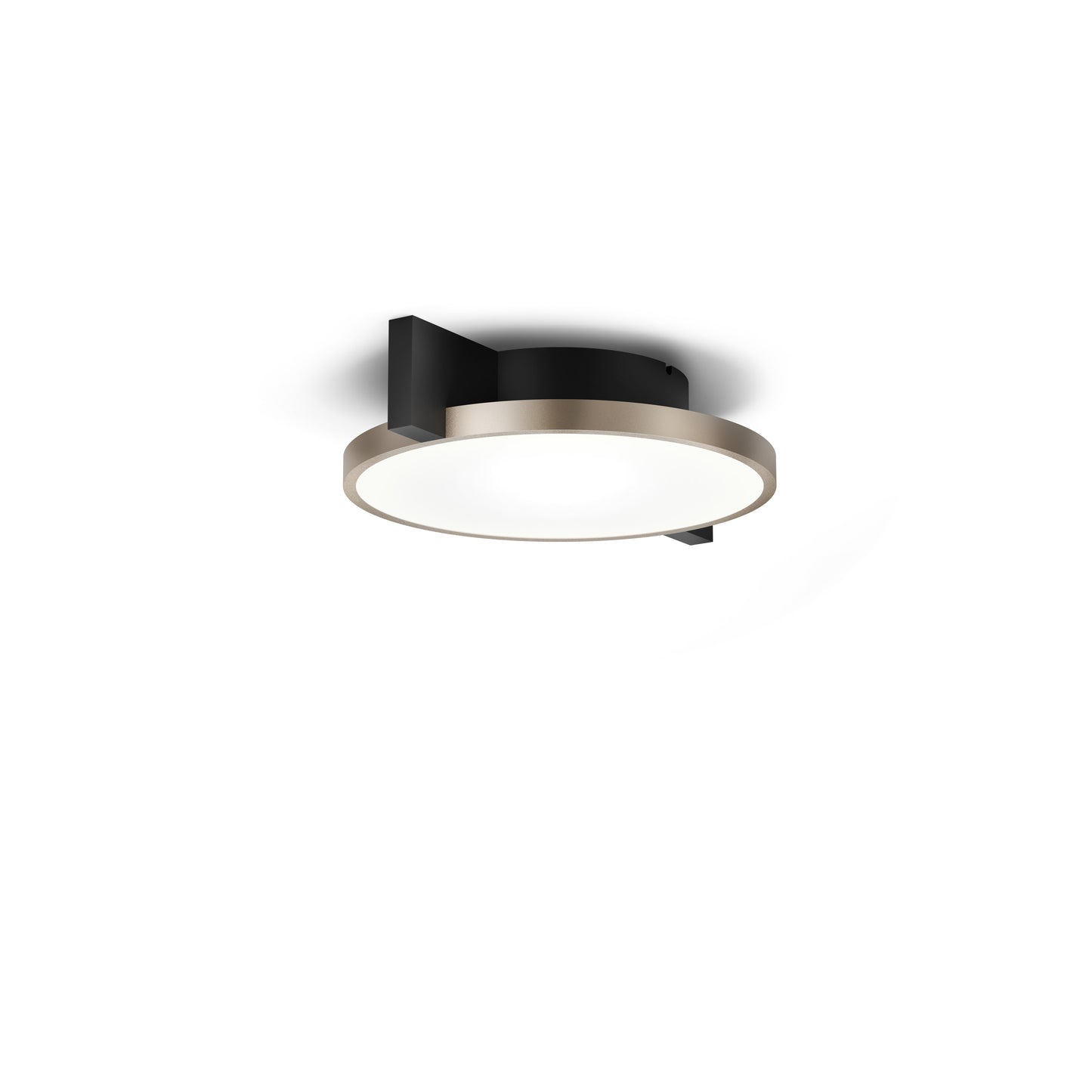 Inlay C1 satin gold - LIGHTPOINT design by Studio Porsche - Luxilight - lampe led - applique led - design - lampe design