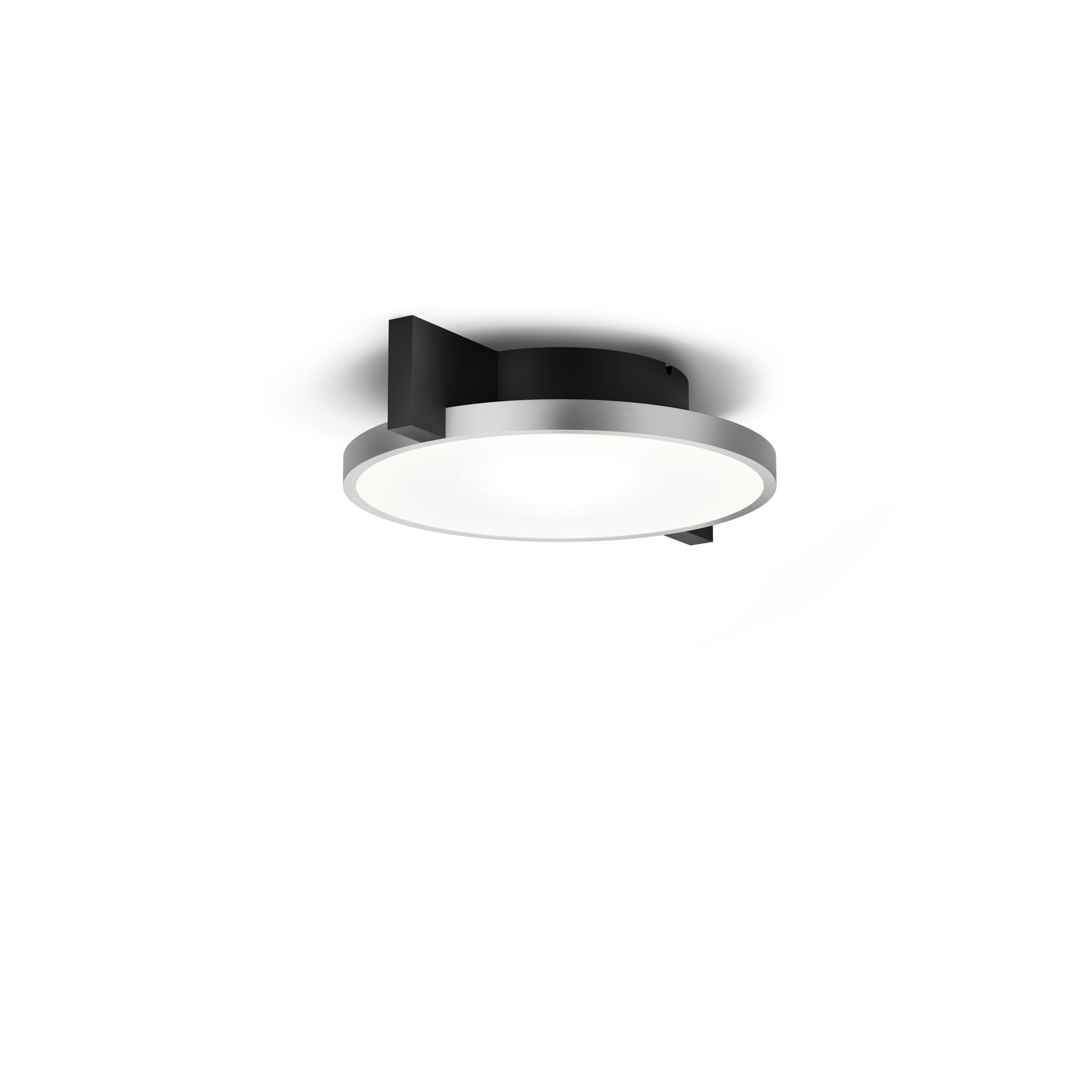 Inlay C1 satin silver - LIGHTPOINT design by Studio Porsche - Luxilight - lampe led - applique led - design - lampe design