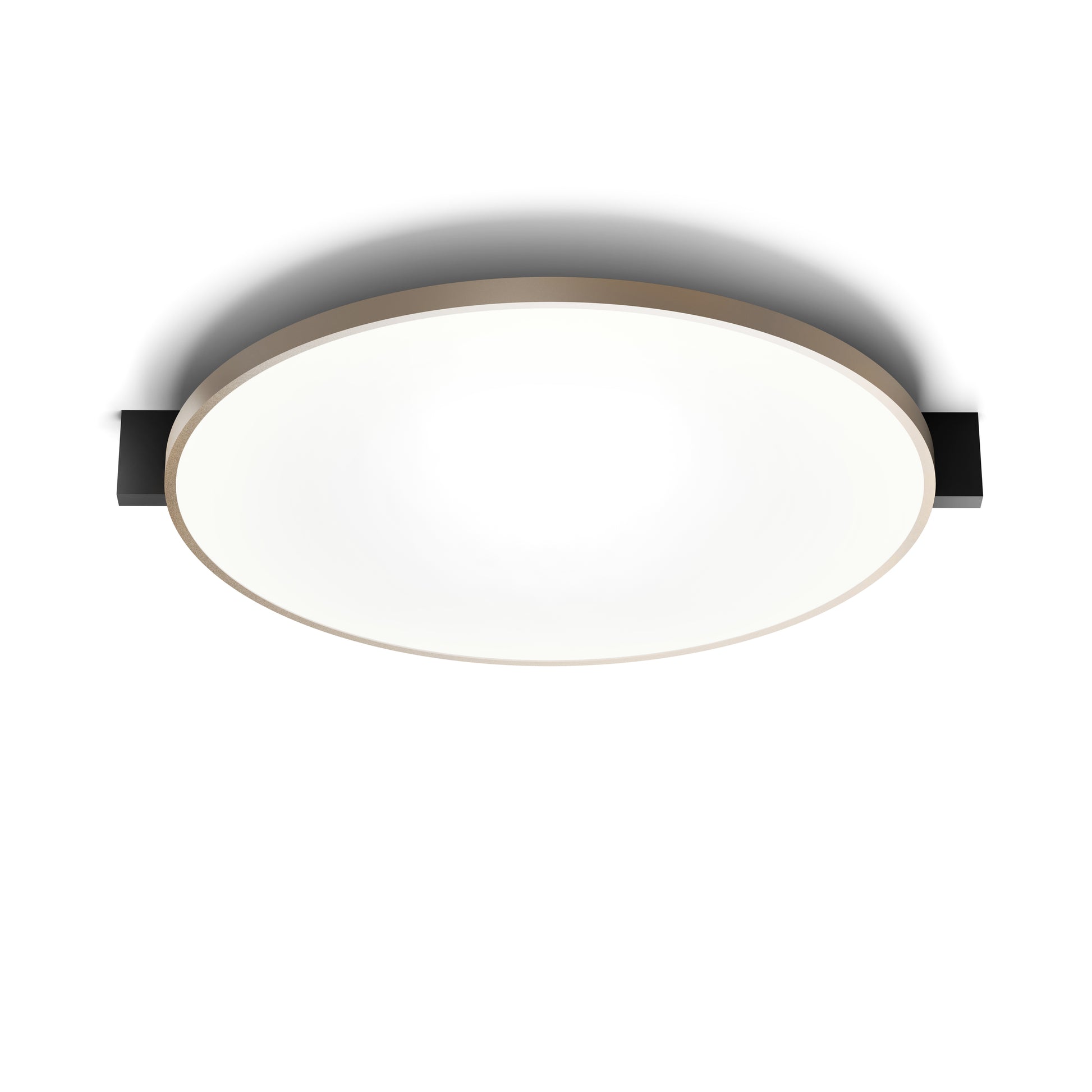 Inlay C3 satin gold - LIGHTPOINT design by Studio Porsche - Luxilight - lampe led - applique led - design - lampe design