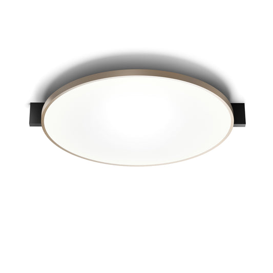 Inlay C3 satin gold - LIGHTPOINT design by Studio Porsche - Luxilight - lampe led - applique led - design - lampe design